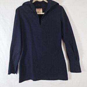 Vintage Black Wool Dress Long Sleeve